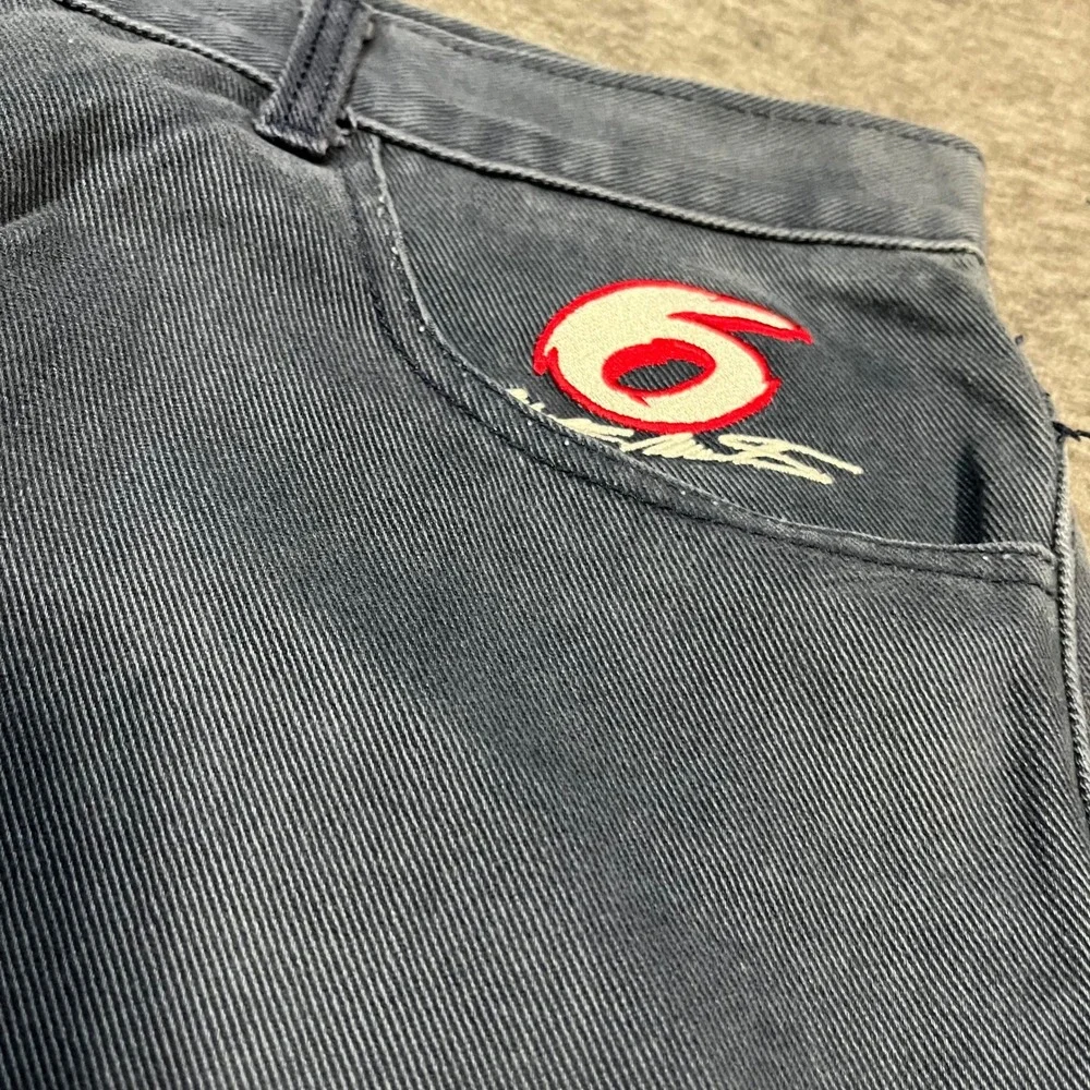 JH Design Valvoline Racing Jeans Mens 42x34 Baggy Y2K NASCAR Mark Martin Blue